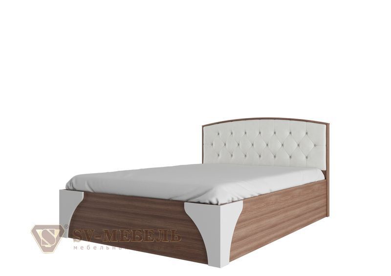 Кровать 1,4 м Спальня Лагуна 7 (SV мебель)