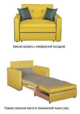 Кресло-кровать Найс (НиК)
