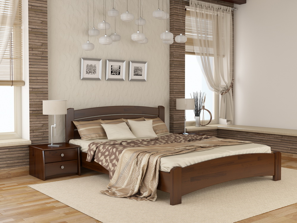 Кровать деревянная Селена