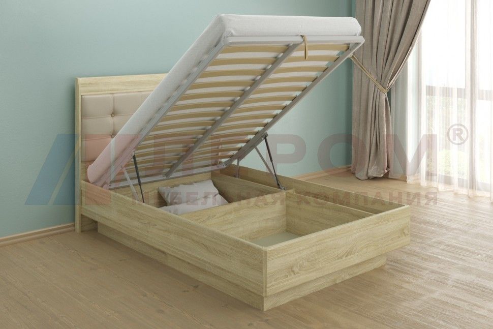 Кровать КР-1853 (1,6х2,0) Спальня Мелисса (Лером)