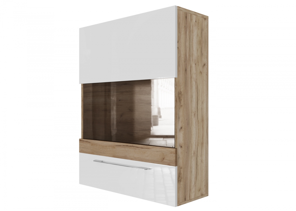 Шкаф навесной (горизонтальный 700) Ницца SV мебель