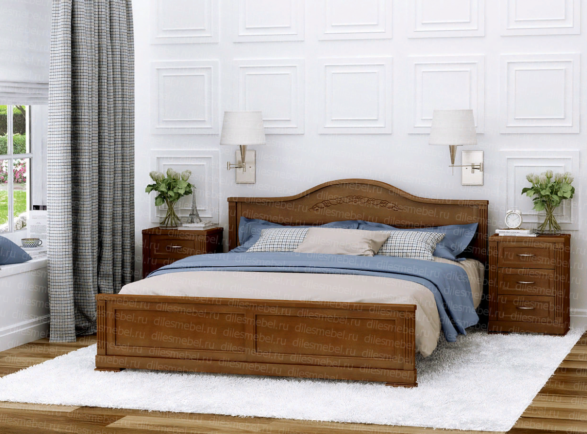 Купить Кровать деревянная Виктория