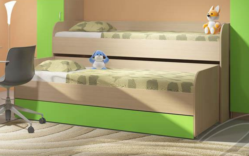 Кровать 2-х уровневая Мийа